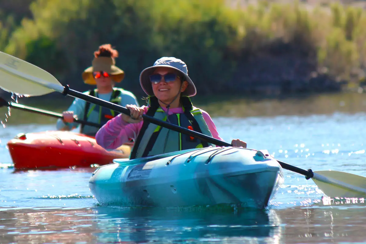 Top 5 Kayaking Near Las Vegas (Emerald Cave, Black Canyon & More)