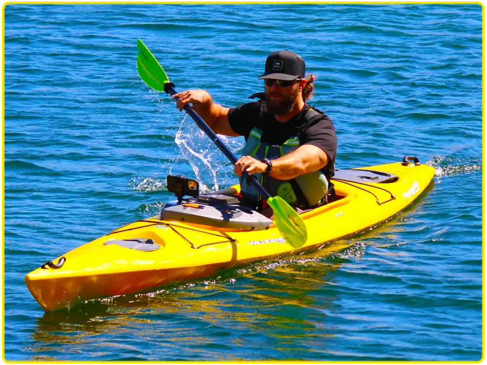 Guided kayak tour group near Las Vegas